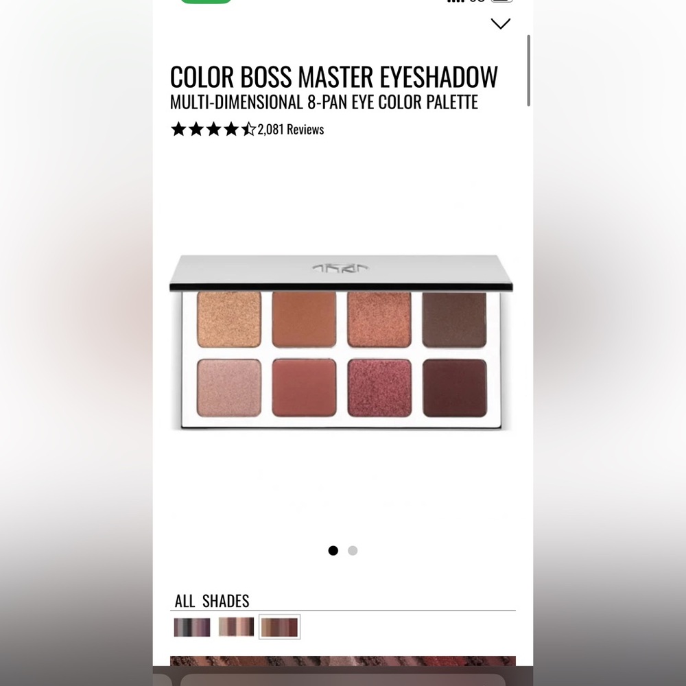 COPY - IL Makiage eyeshadow palette in Treat Yo Self